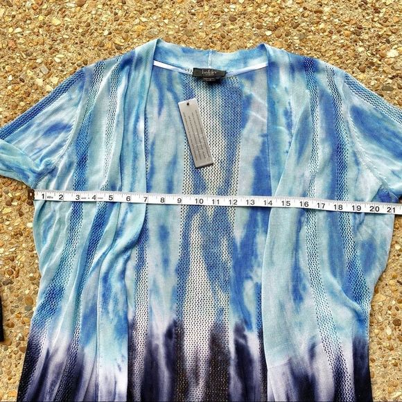 NWT Bellini Salt Water Combo Ombré Cardigan Large - Picture 7 of 11